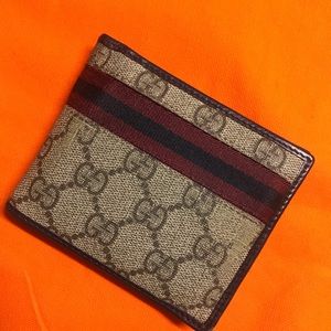 Authentic Gucci wallet for men